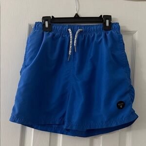 Stylish Kids Swim Trunks in Vibrant Blue